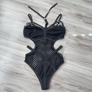 Stylish Black Kids One Piece